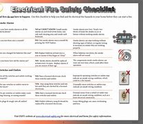 Image result for Electrical Fire Safety