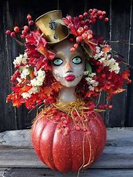 Image result for Scarecrow Halloween Decorations