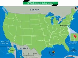 Image result for United States Map Washington DC