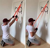 Image result for Back Exercises with Resistance Bands