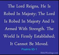 Image result for Psalm 93