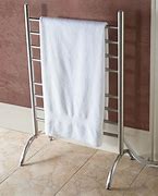 Image result for DIY Free Standing Towel Rack