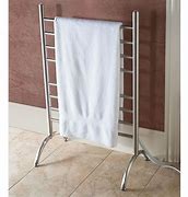 Image result for Standalone Heated Towel Rack