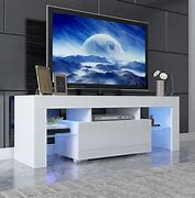 Image result for Modern White TV Console