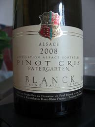 Image result for Paul Blanck Pinot Gris Burn Out