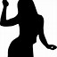 Image result for Girl Silhouette Clip Art
