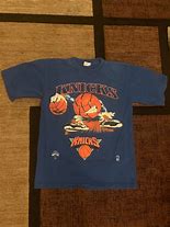 Image result for Knicks NBA Shirt 90s