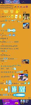 Image result for Gogeta Sprite Sheet