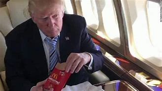 Image result for Dknald Trump McDonald's