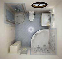 Image result for Square Bathroom Ideas