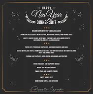 Image result for New Year's Eve Menu Templates Free
