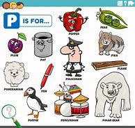 Image result for P Words Kids