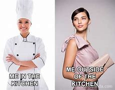 Image result for Girl Cooking Meme