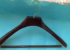 Image result for Black Wooden Hangers