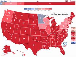 Image result for Ronald Reagan Election Map