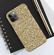 Image result for Black and Gold Glitter Phone Case