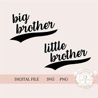 Image result for Adorable Big Brother SVG
