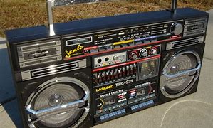 Image result for Picture of Boombox From Early 80s