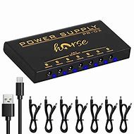 Image result for USB Guitar Pedal Cable Battery Bank