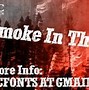 Image result for Smoke Bubble Letters