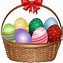 Image result for Easter Baskets with Candy Clip Art