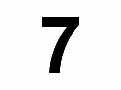 Image result for Chiffre 7
