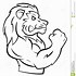 Image result for Strong Lion Cartoon