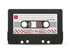 Image result for Cassette Tape Illustration