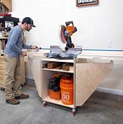 Image result for Folding Chop Saw Table