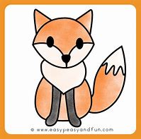 Image result for Cute Brown Fox Drawings