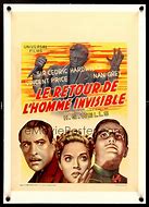 Image result for Invisible Man Returns Poster