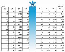 Image result for Adidas Shoe Size Conversion Chart