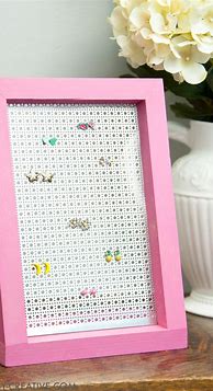 Image result for DIY Earring Holder Easy