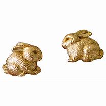 Image result for Golden Rabbit Earrings