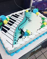 Image result for Piano Themed Cakes