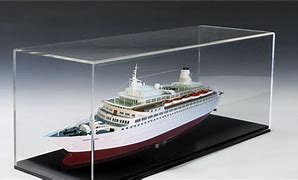 Image result for Model Ship Display Cases Acrylic