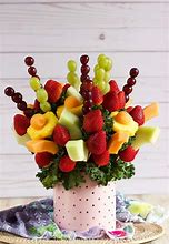 Image result for Fruit Basket Arrangement