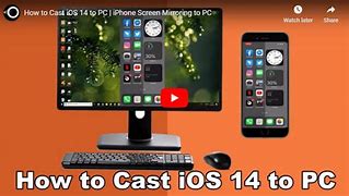 Image result for Screen Mirroring iPhone to PC App