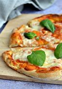 Image result for Margarita Pizza Thin and Crispy