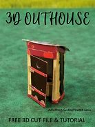 Image result for Paper Model Outhouse