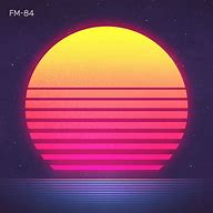 Image result for 80s Graphics Sunset