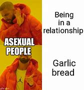 Image result for Asexual Garlic Bread Meme