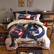 Image result for Captain America Comforter Set
