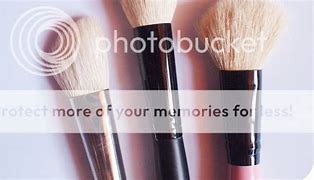 Image result for White Hair Cosmetic Brush