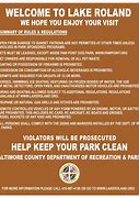 Image result for NPS Park Rules