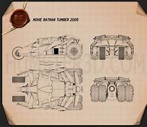 Image result for Tumbler Batmobile Blueprints