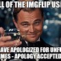 Image result for Apology Accepted Meme