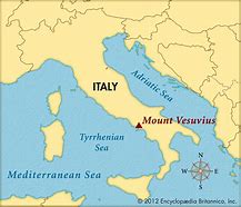 Image result for Location of Mount Vesuvius Animation