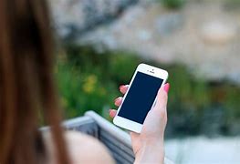 Image result for Woman Using iPhone