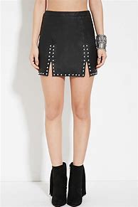 Image result for Forever 21 Black Leather Skirt